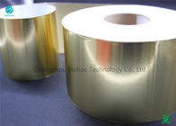 Carta brillante del foglio di alluminio di trasferimento dell'oro in materiali amichevoli 65gsm di Eco