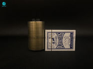Nastro della striscia di strappo dell'oro dei materiali di BOPP per la scatola di carte da gioco della sigaretta che imballa con il singolo adesivo laterale