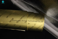 Carta da imballaggio di goffratura del di alluminio con colore dell'argento dell'oro nella norma 1500m una bobina
