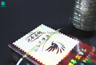 L'effetto di stampa UV di derivazione del laser del nastro della striscia di strappo della sigaretta di BOPP personalizza il logo