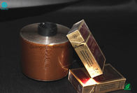 Materiali opachi dorati classici del pacchetto della sigaretta della bobina del nastro della striscia di strappo di colore