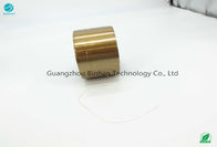 Linea pollice 0.8mm dell'oro di lunghezza 10cm del centro del nastro della striscia di strappo dell'oro di Signle