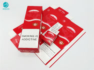 Fuma le portasigarette dei pacchetti del pacchetto con stampa su misura e la timbratura calda