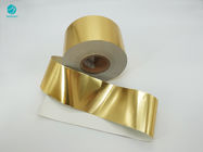carta dorata del foglio di alluminio di carta da imballaggio della sigaretta 0.3Mpa con carattere morbido