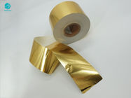 Carta luminosa del foglio di alluminio dell'oro del composto 83mm dell'OEM per il pacchetto della sigaretta