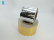Carta dorata argentea di superficie liscia del di alluminio per il pacchetto della sigaretta