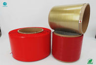 Il centro interno rosso di larghezza 152mm di colore facile 5mm dei materiali di MOPP del nastro dello strappo