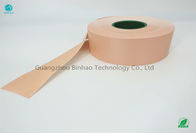 carta da filtro del tabacco di 34-35gsm Grammage che imballa trattamento rosa di lucentezza del rivestimento di colore delle materie prime