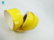 carta interna della struttura del cartone giallo luminoso di 95mm per il pacchetto del tabacco per sigarette