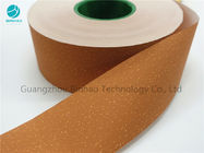 Carta calda di Cork Tipping Paper Filter Rolling della sigaretta del foglio per l'impressione a caldo di colore giallo