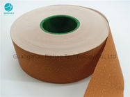 Sigaretta Cork Tipping Paper giallo 50 millimetri - un filtro Rod Wrapped Paper da 64 millimetri