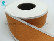 Sigaretta Cork Tipping Paper giallo 50 millimetri - un filtro Rod Wrapped Paper da 64 millimetri