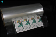 film d'imballaggio trasparente del PVC di spessore di 25 micron per l'imballaggio nudo del contenitore di sigaretta