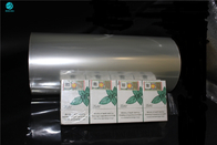film d'imballaggio trasparente del PVC di spessore di 25 micron per l'imballaggio nudo del contenitore di sigaretta