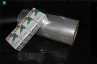 Poli rotolo di film trasparente di imballaggio di plastica del cloruro di vinile per l'imballaggio esterno della scatola