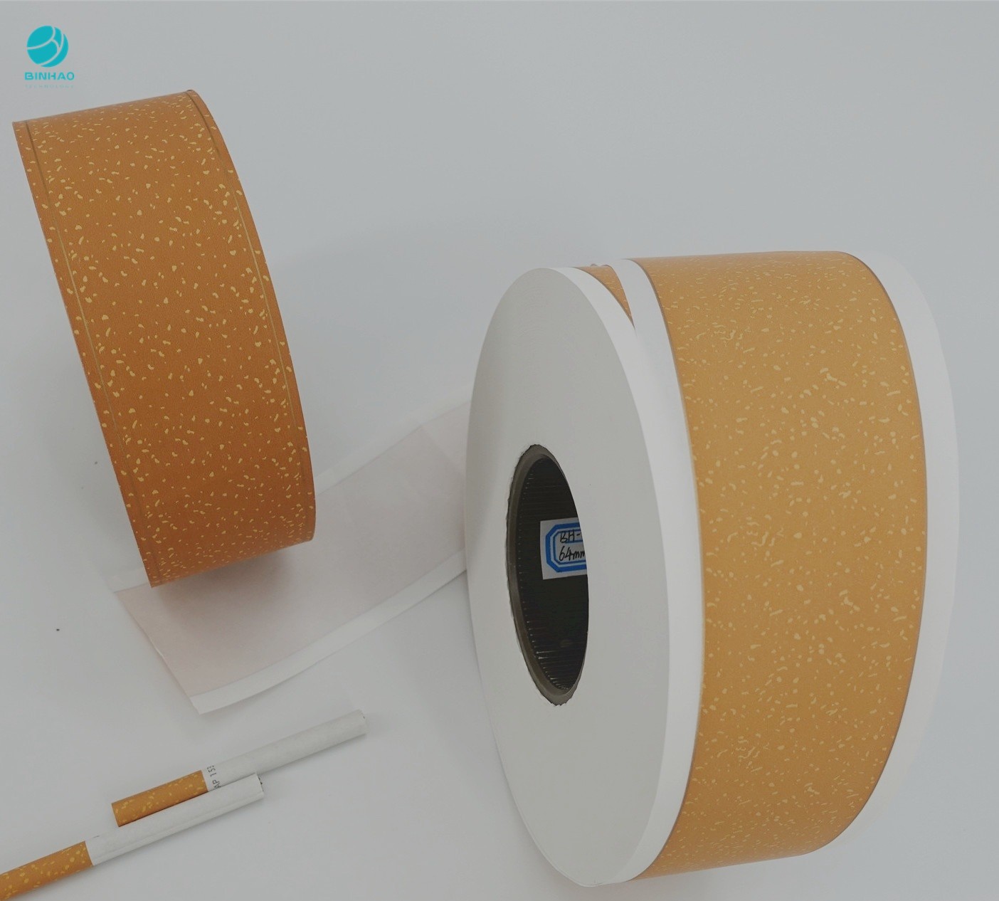 lunghezza Cork Tipping Paper Roll Use giallo popolare di 3000m per industria del fumo di tabacco
