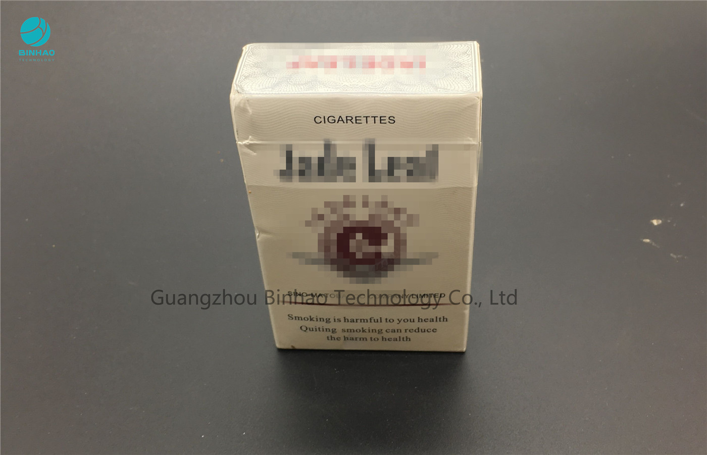 Imballaggio normale di fumo del cartone del pacchetto/avorio di rettangolo del tabacco bianco della carta