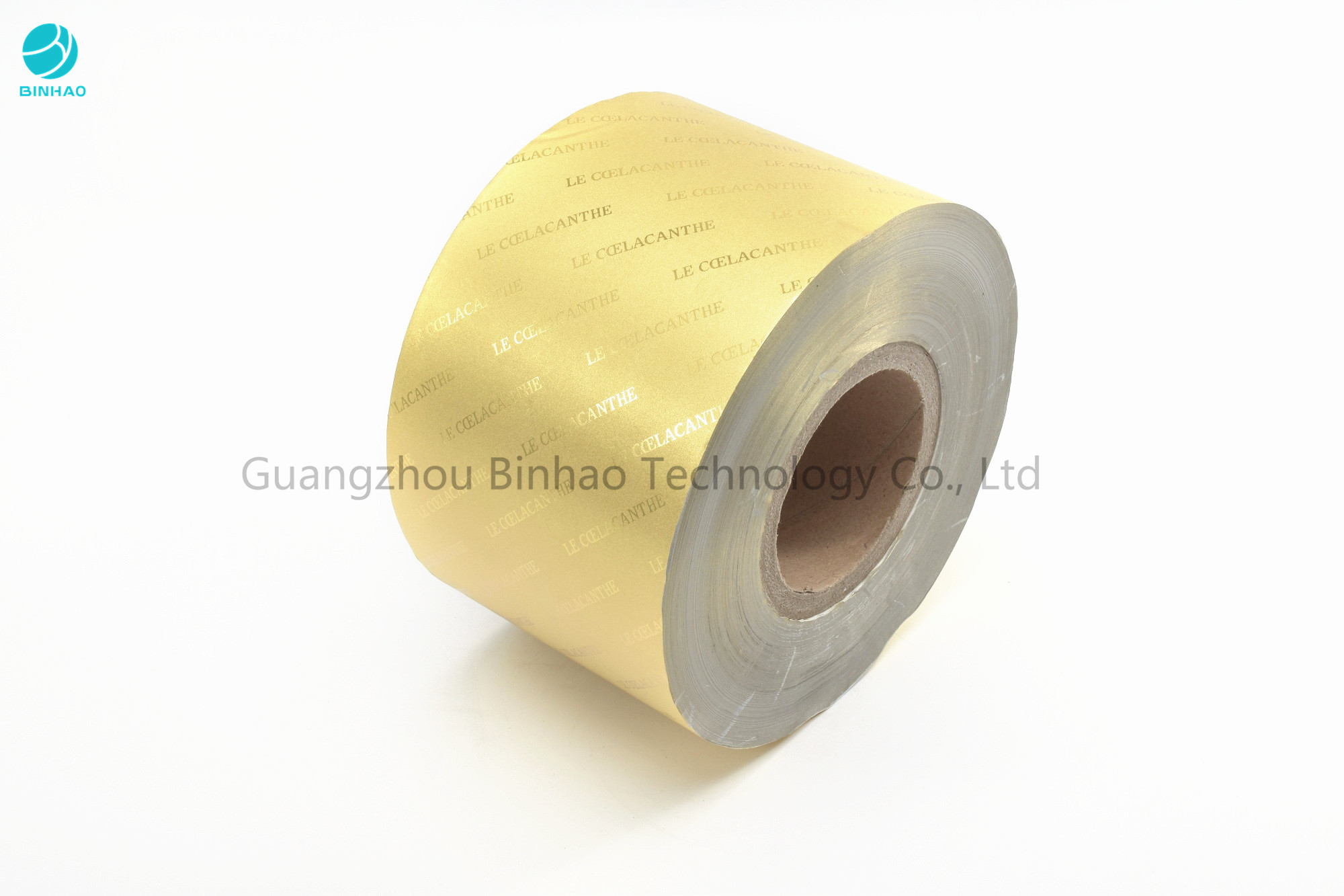 L'oro di goffratura di trasferimento argenta la carta del foglio di alluminio in 85/76 millimetri nell'imballaggio per alimenti della sigaretta