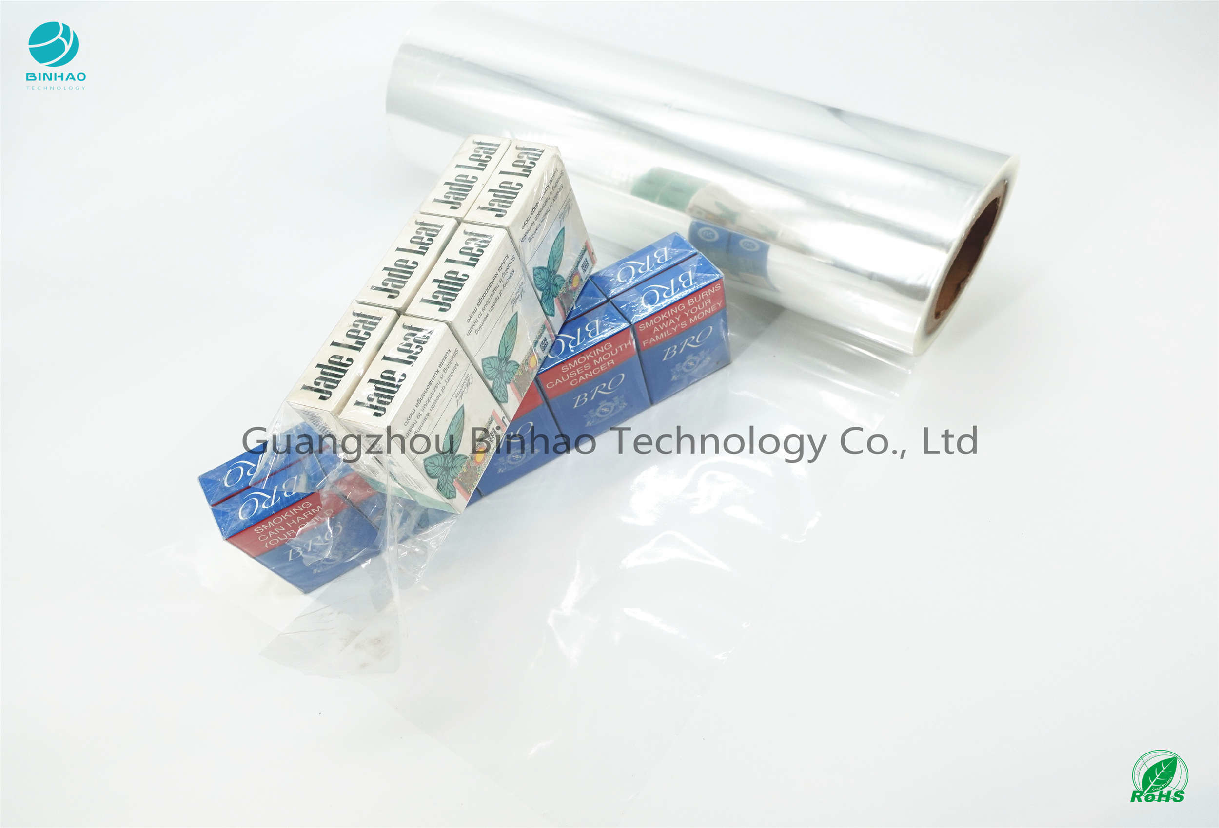 Film d'imballaggio del tabacco del PVC del polivinile 350mm del commestibile