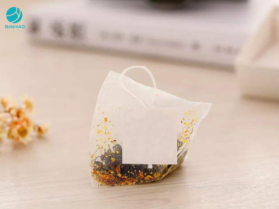 Del tè del filtrante rotolo triangolare del tessuto non per la borsa dell'imballaggio del caffè
