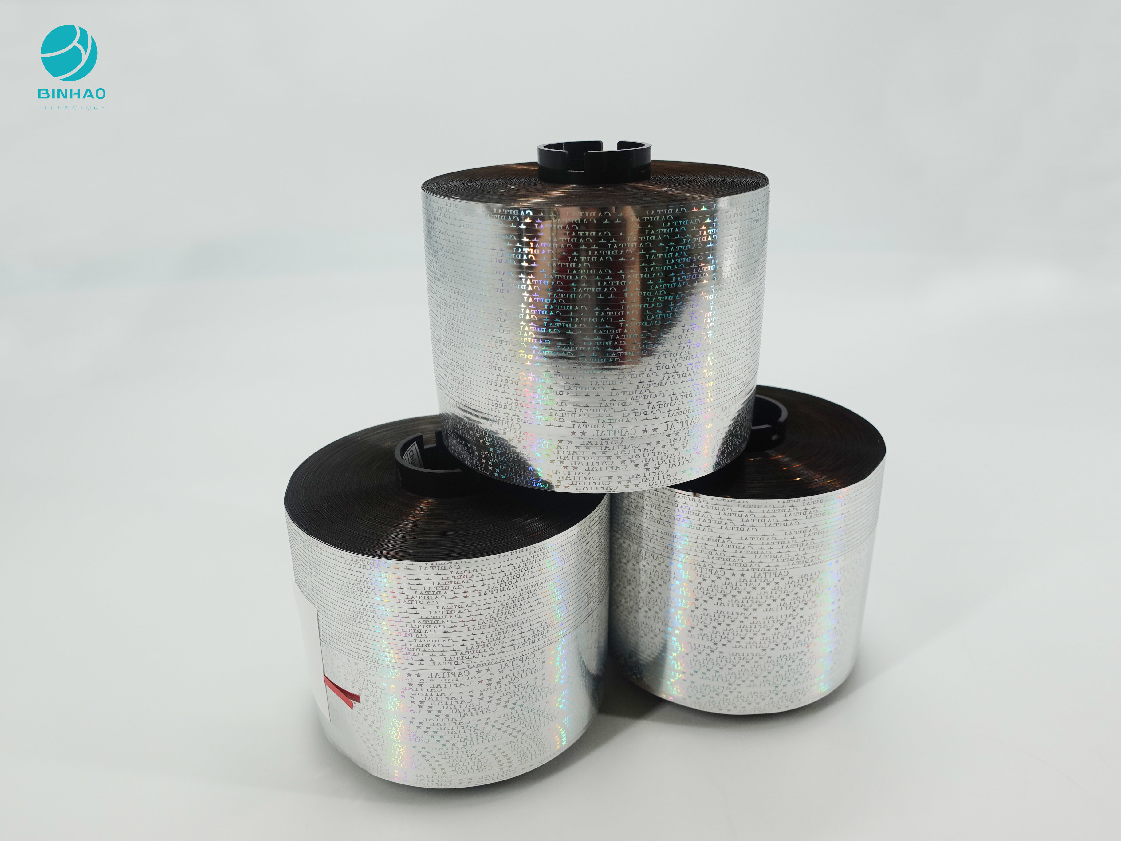 anti pacchetto di contraffazione Bobbin With Silver Color del nastro dello strappo di 1.6-5mm