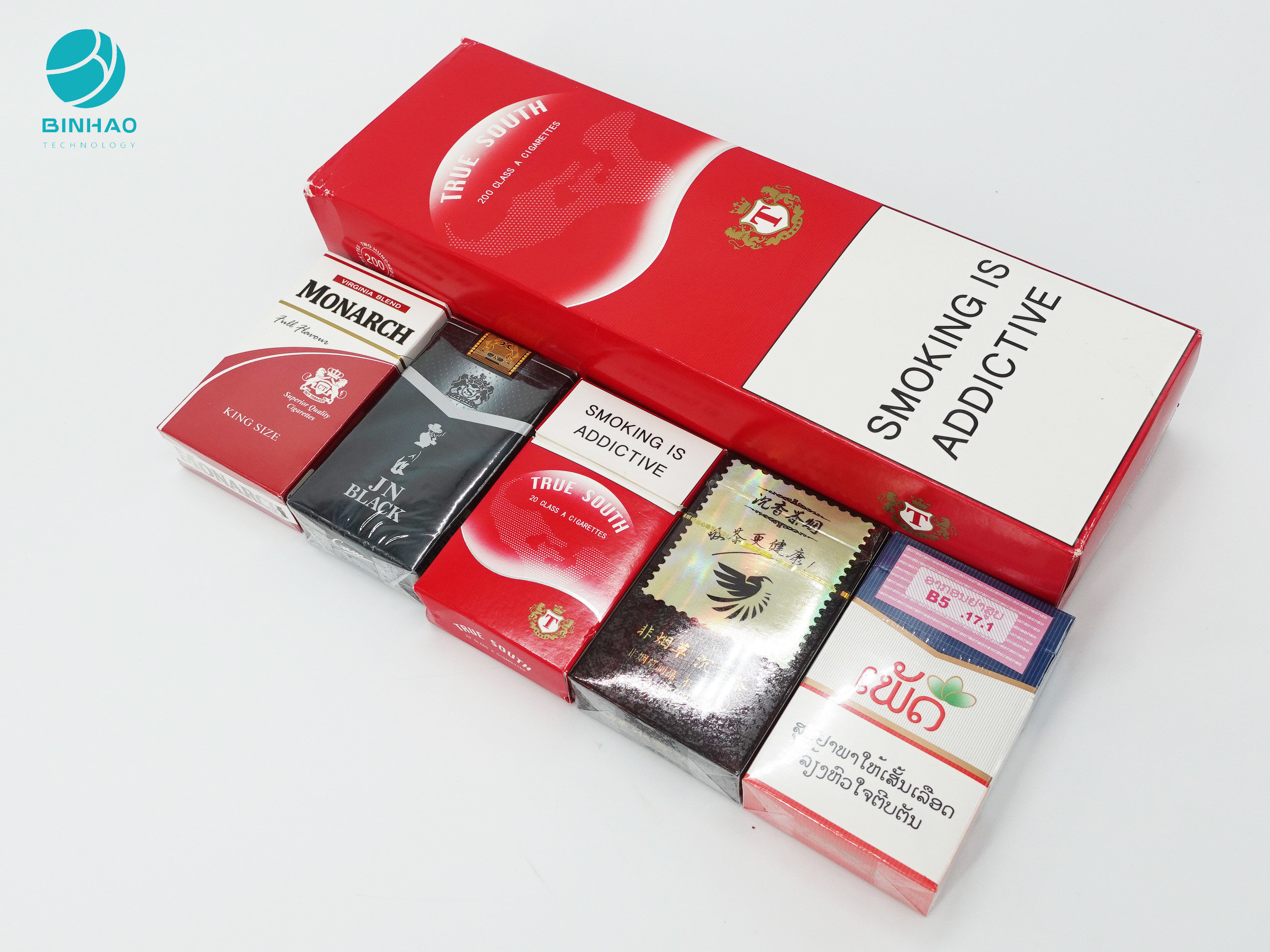 Casse impresse di Logo Custom Durable Cardboard Packing per il tabacco per sigarette