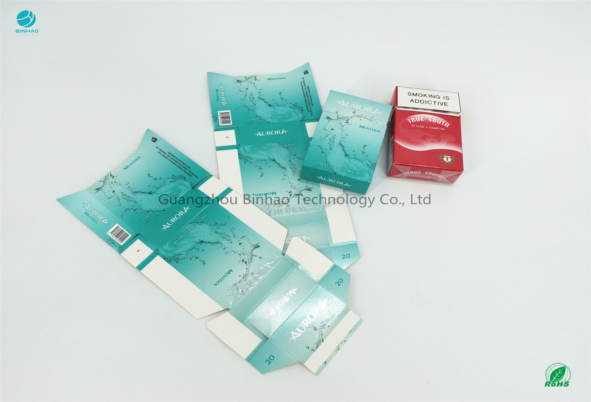 Cartone ricoprente SBS di carta delle confezioni della sigaretta della lama tripla che stampa ≤1.0um PSP