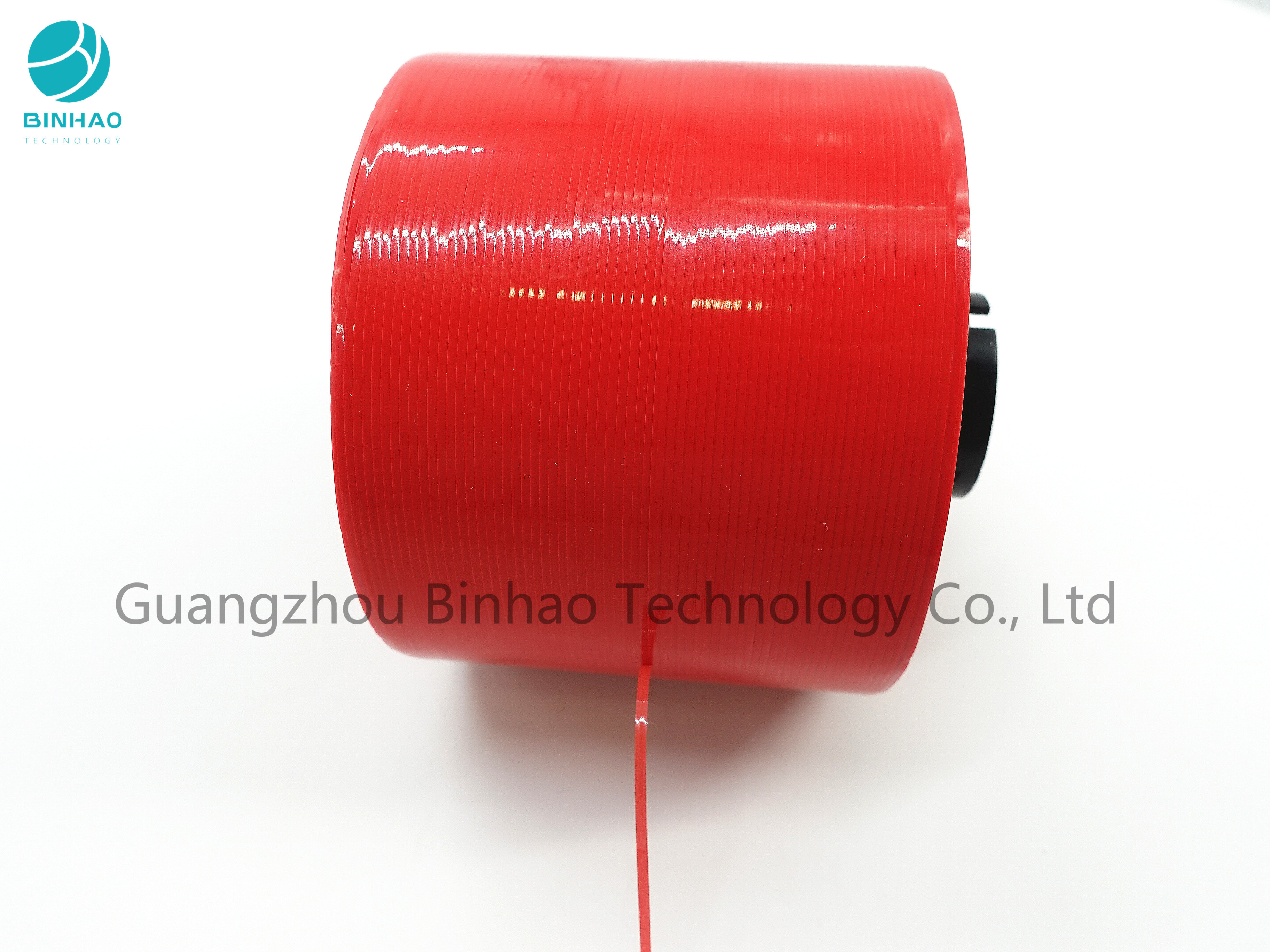 MOPP rosso pieno singolo nastro adesivo laterale della striscia di strappo da 30 micron