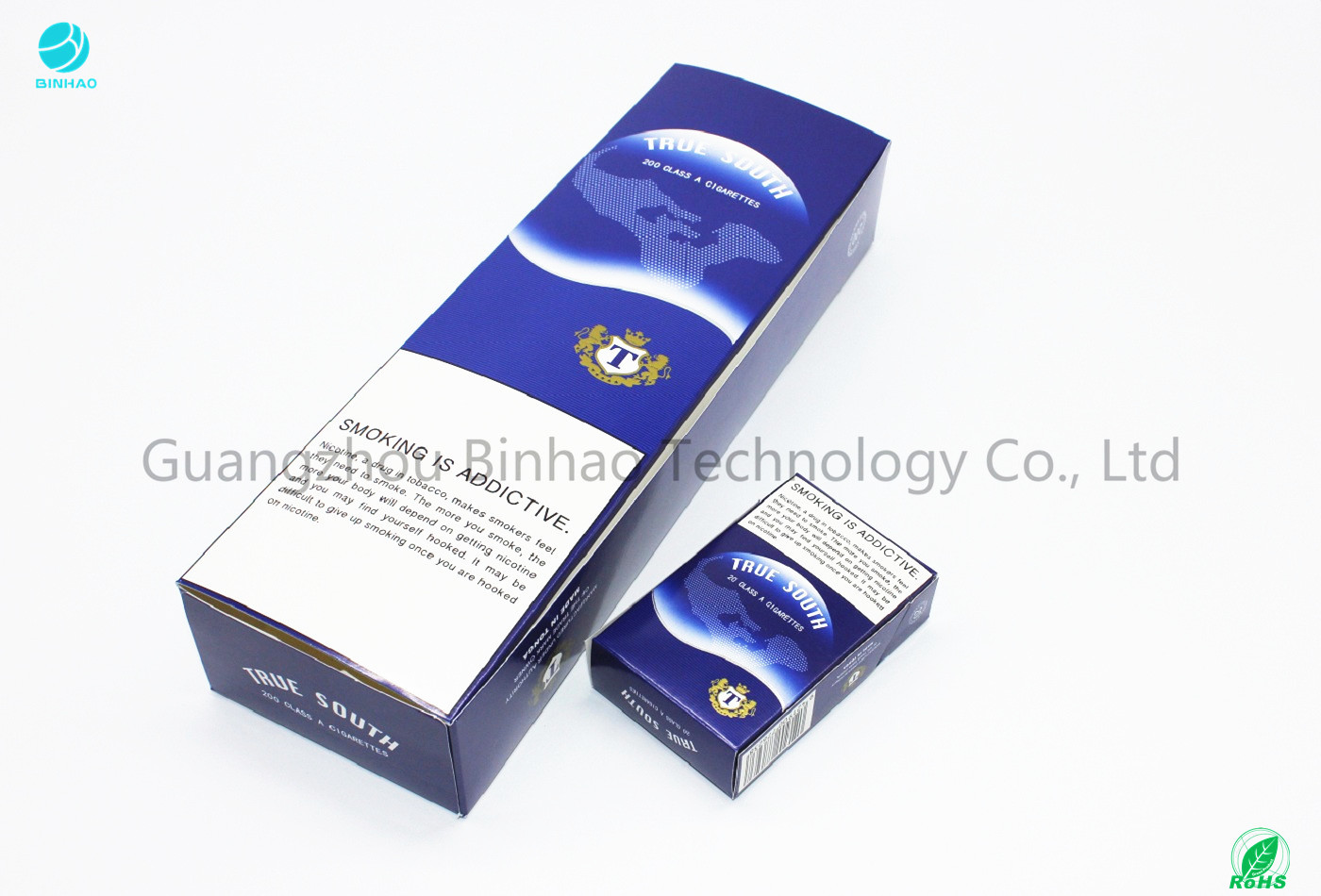 Cassa d'imballaggio di carta dei contenitori di cartone della sigaretta di stampa offset