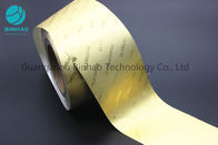 Carta da imballaggio impressa dorata della stagnola di alluminio per l'imballaggio della sigaretta