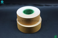 La carta da filtro su misura del tabacco con oro di timbratura caldo allinea la larghezza di 50mm