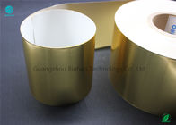 Argento amichevole lucido di Eco/carta patinata del alluminio dell'oro per tabacco che imballa nella fabbricazione in serie normale