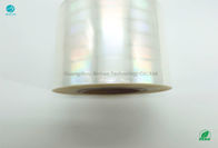 Film olografico a prova d'umidità di BOPP per la larghezza dei casi 120mm del pacchetto della sigaretta