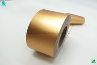 Foglio di alluminio dorato lucido della sigaretta di lustro 1000m 83mm