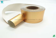 Carta di re Size Aluminium Foil del tabacco 58gsm di Bobbin Shape Gold 99,45