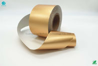 Carta di doratura del foglio di alluminio del pacchetto 58gsm 76mm della sigaretta dell'oro