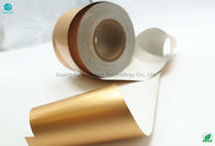 Carta di doratura del foglio di alluminio del pacchetto 58gsm 76mm della sigaretta dell'oro