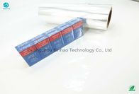 film d'imballaggio lucido del PVC 50Mpa 87,5% a 3 pollici per la scatola di piegatura del tabacco