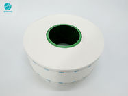 pacchetto su misura bianco del filtrante di 64mm Logo Tipping Paper For Cigarette
