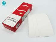 Casse durevoli della carta del cartone di progettazione rossa per l'imballaggio della scatola del tabacco per sigarette