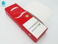 Casse da imballaggio decorative del cartone di colore rosso per i prodotti del tabacco della sigaretta