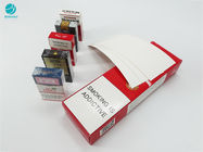 Casse del cartone del pacchetto della sigaretta con la timbratura calda di stampa su misura
