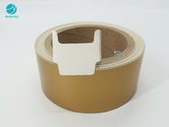 Cartone interno rivestito dorato della struttura di dimensione su ordinazione per il pacchetto dei contenitori di sigaretta