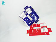 Cassa di carta di goffratura del cartone del bene durevole su ordinazione del modello per il pacchetto della sigaretta