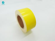 Carta interna 90-114mm gialla lucida della struttura del cartone del pacchetto della sigaretta in rotolo