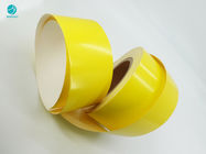 cartone interno giallo luminoso della carta della struttura di 95mm per l'imballaggio del tabacco per sigarette