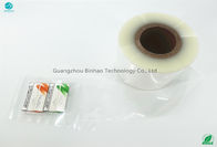 Film di superficie del cellofan BOPP dei materiali del pacchetto di alta lucentezza alto chiaro 5% Rate Shrink HNB E-Cigareatte