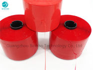sicurezza nastro dello strappo rosso-cupo MOPP/di BOPP di 3mm per il sigillamento del pacchetto della sigaretta