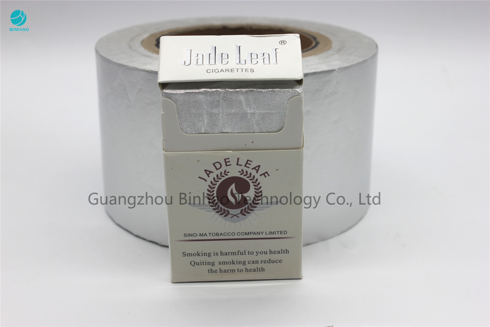 Carta bassa bianca di Composited del di alluminio di 7 micron per l'imballaggio interno del contenitore di sigaretta