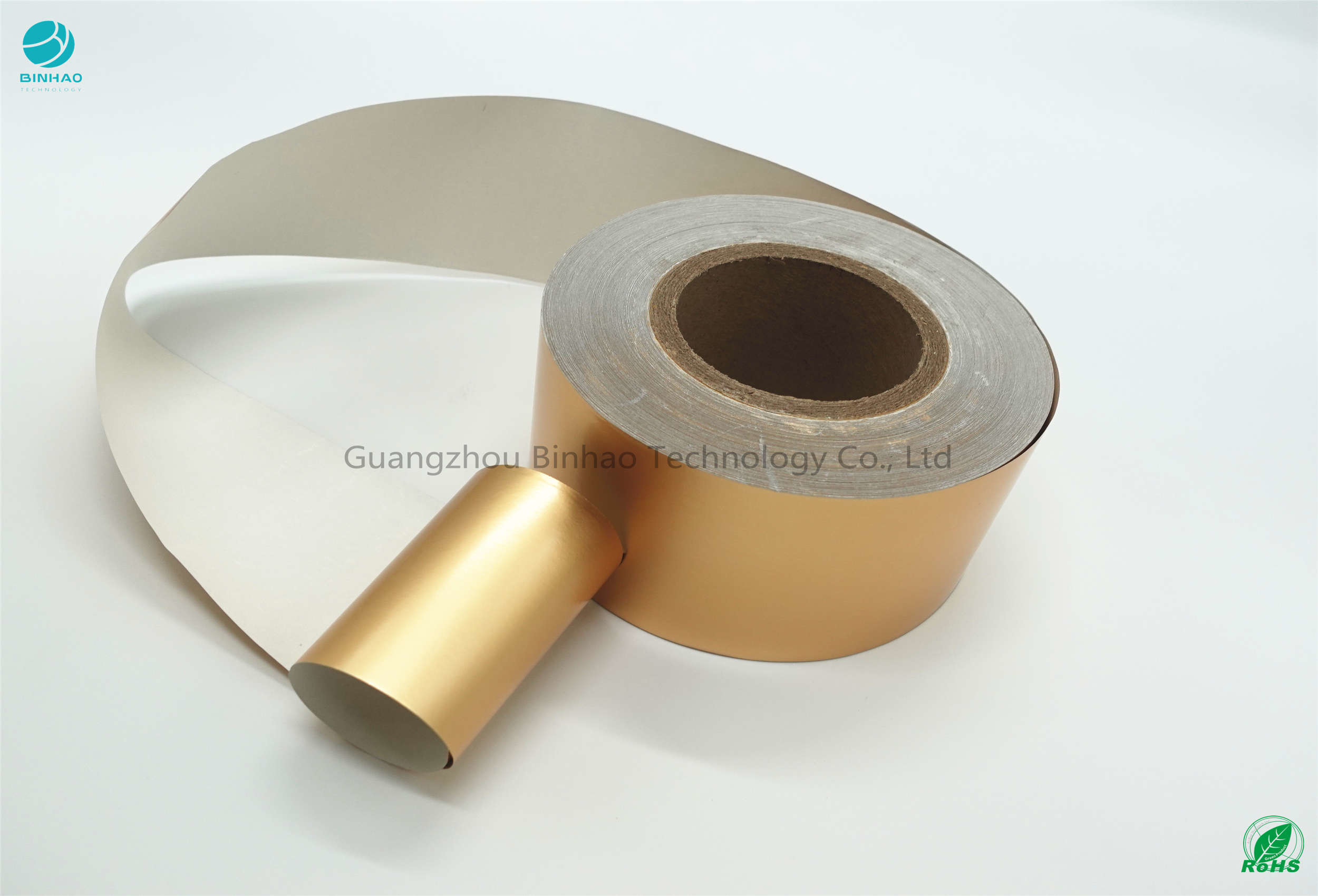 Carta dell'oro del foglio di alluminio del tabacco 1500mm del commestibile 55Gsm